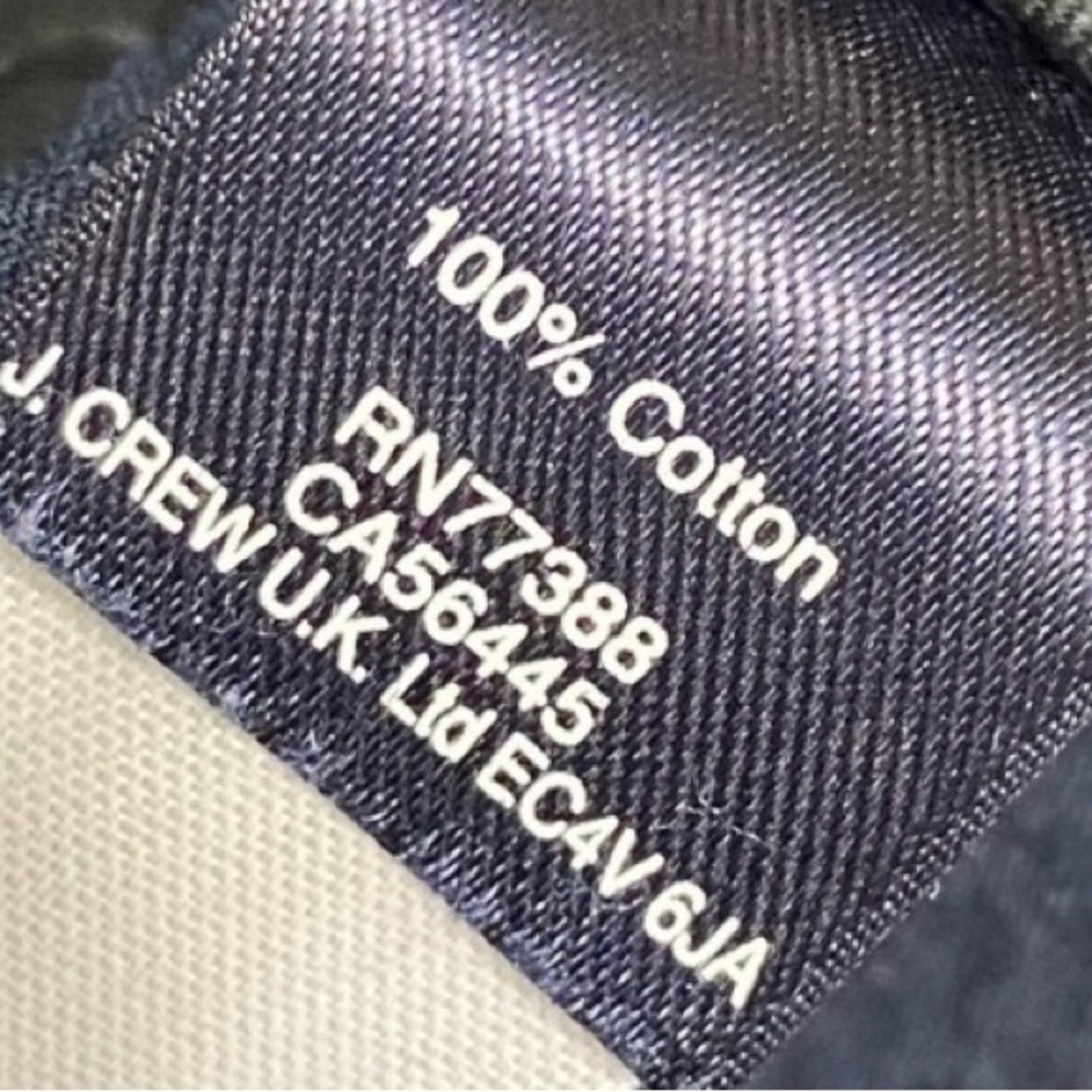 J.Crew Ludlow Slim Navy Blue Cotton Seersucker Pants Men's Size 31 x 32 Like New - Picture 4 of 5